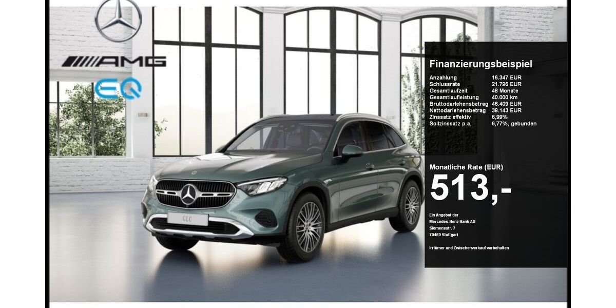 Mercedes-Benz GLC 220 8.397 km 52.890 &euro; Lünen 44532