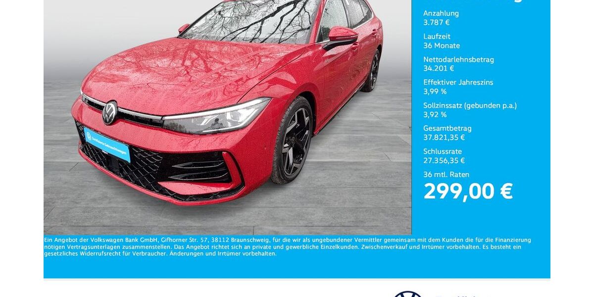 VW Passat Variant 7.003 km 34.888 &euro; Dortmund 44141