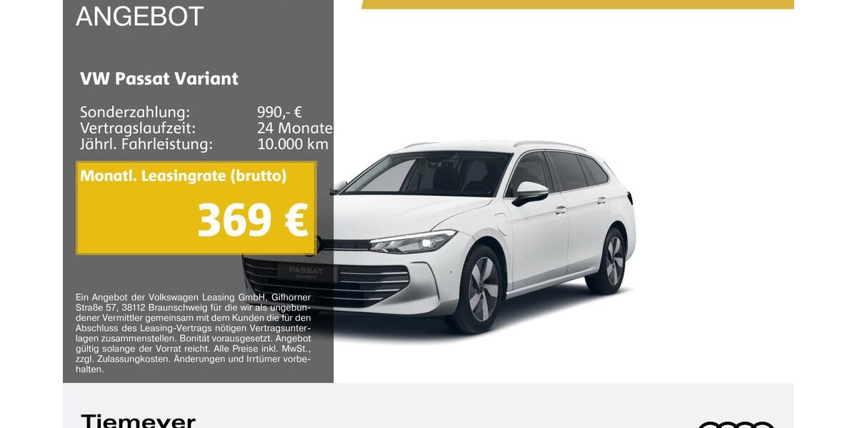 VW Passat Variant 30.109 km 33.980 &euro; Bochum 44809