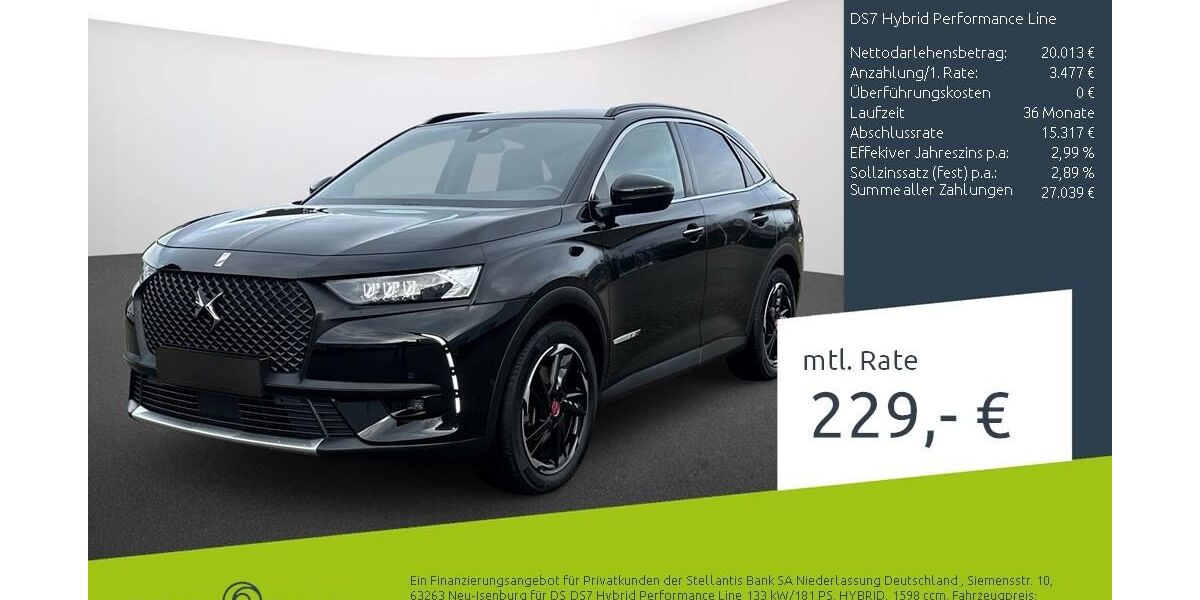 DS Automobiles DS7 (Crossback) 74.799 km 23.380 &euro; Dortmund 44263