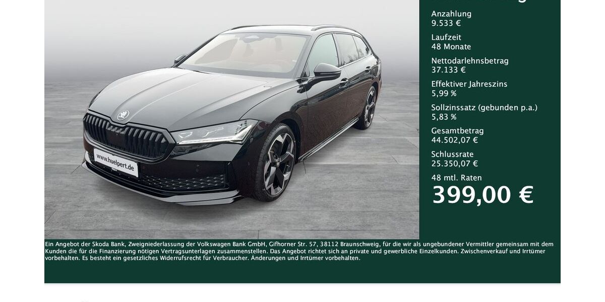 Skoda Superb 15.224 km 46.554 &euro; Dortmund 44309