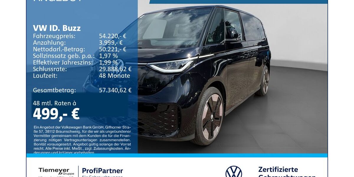VW ID. Buzz 11.133 km 53.610 &euro; Recklinghausen 45663