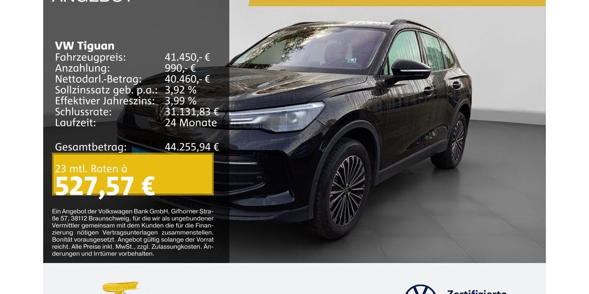 VW Tiguan 18.637 km 39.920 &euro; Castrop-Rauxel 44575