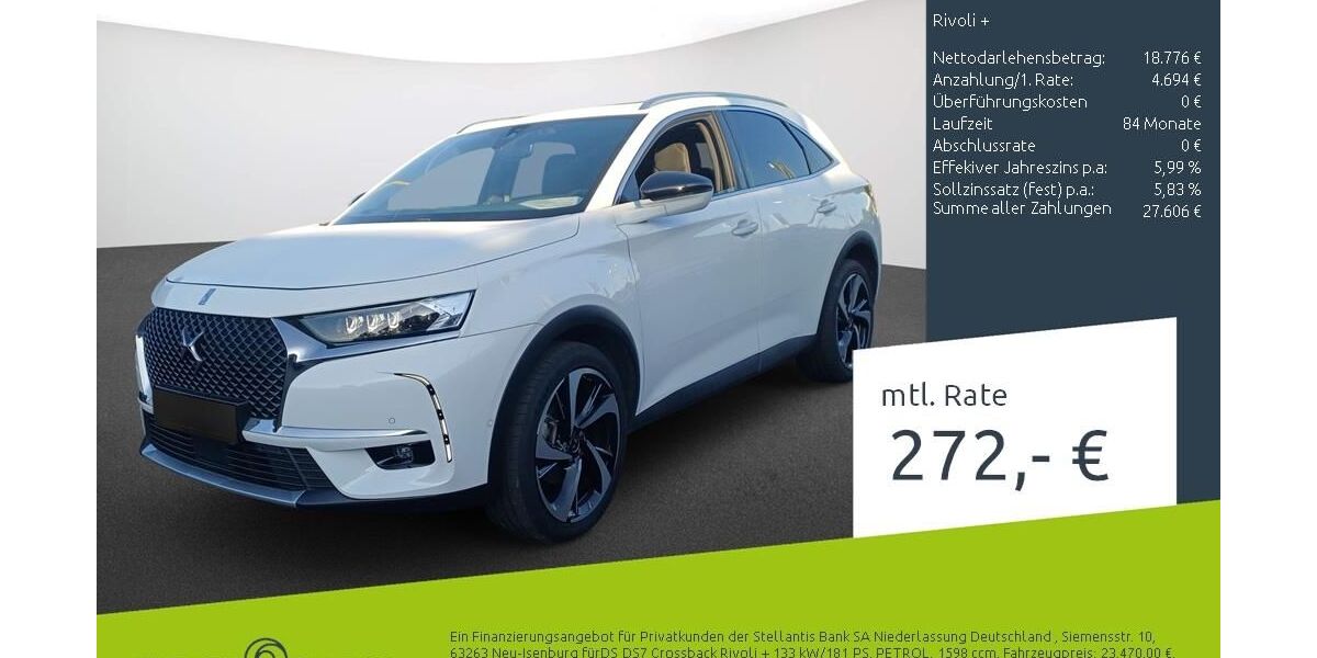 DS Automobiles DS7 (Crossback) 43.303 km 22.870 &euro; Dülmen 48249
